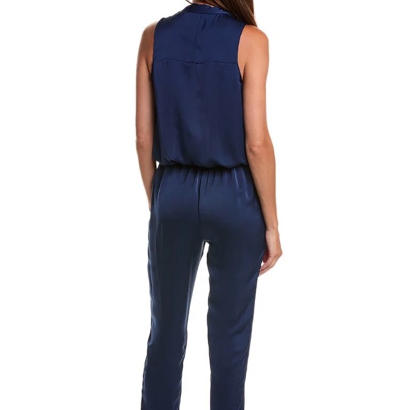 New Ramy Brook Dorothy Navy Blue Jumpsuit - Picture 5 of 5